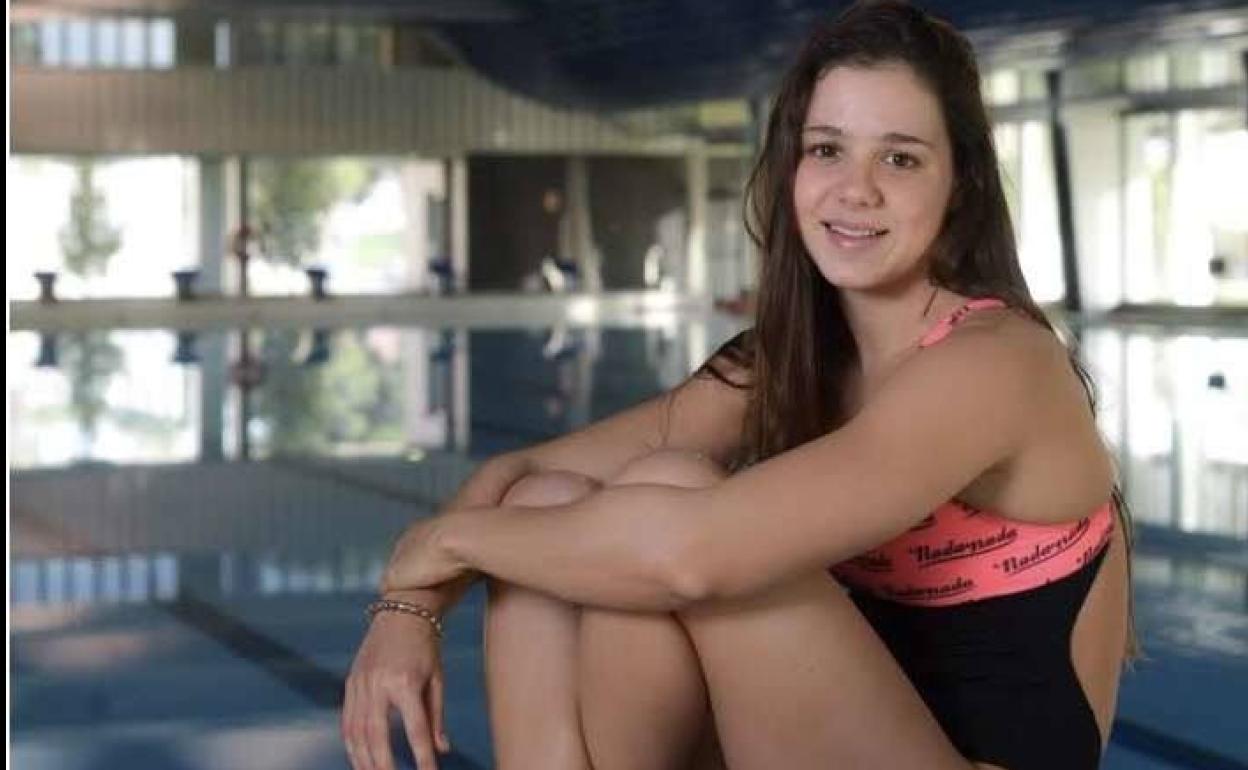 La nadadora Catalina Corró. 