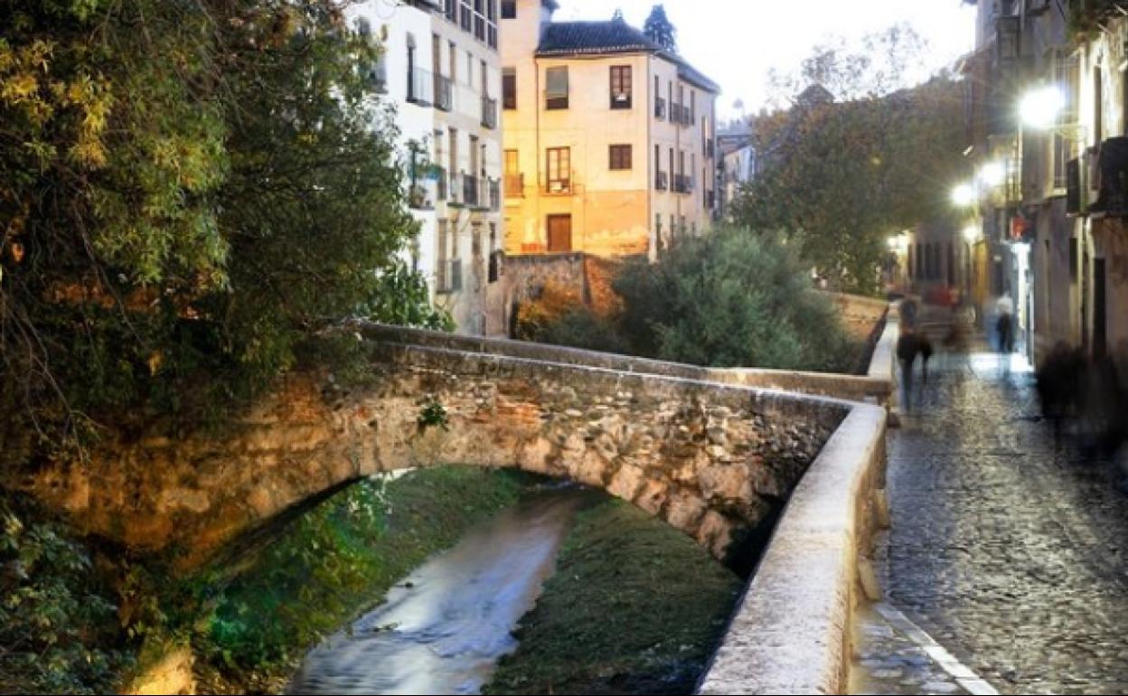 La Carrera del Darro, en Granada. 