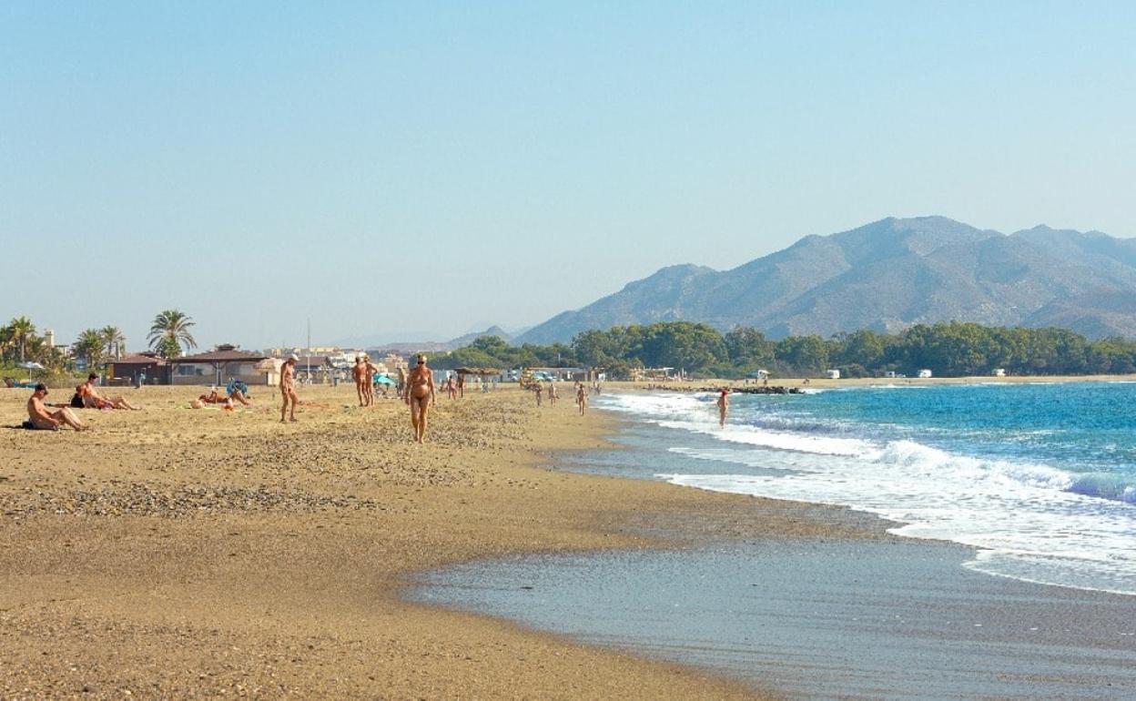 Imagen del Playazo de Vera (Almería). 