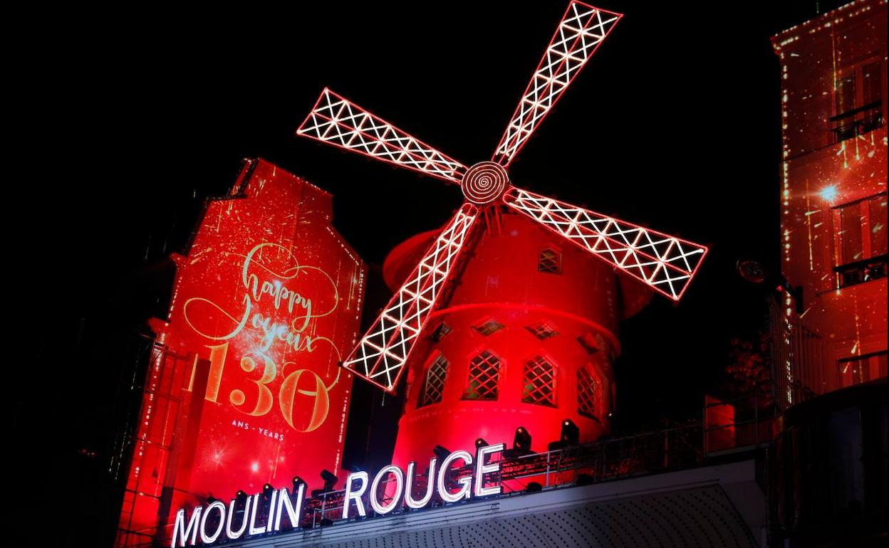 El Mouline Rouge cumple 130 años. 
