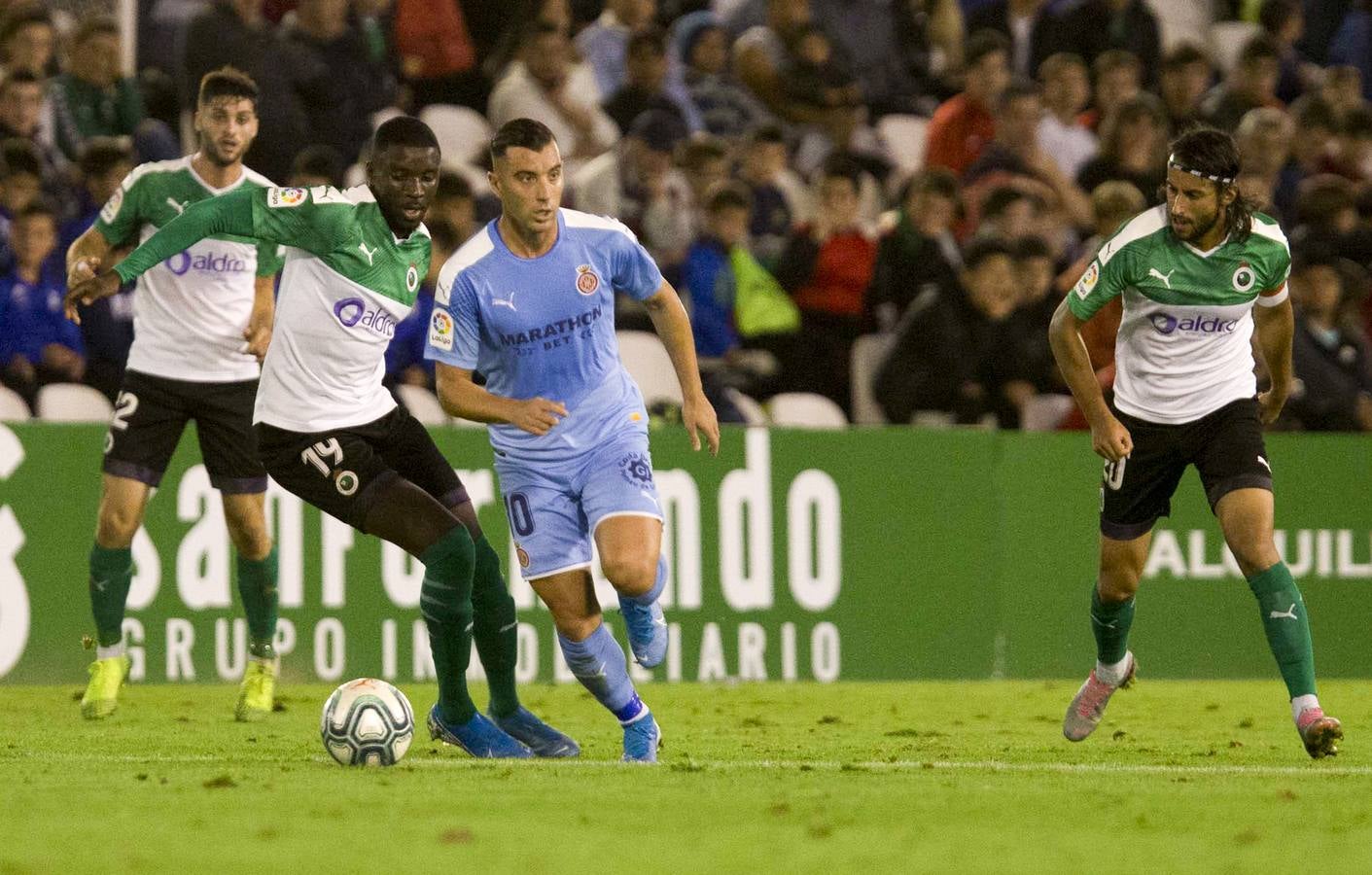 Fotos: El Girona golea a un flojo Racing