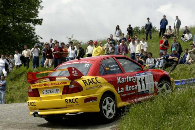 Dani Sordo logró su primer triunfo en el Rally de Los Peñucas en 2003. :: 