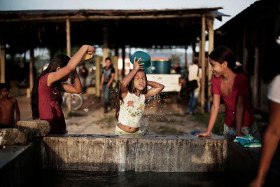 Una de las fotografías hechas por Manu Brabo en el Bajo Aguán, en Honduras.