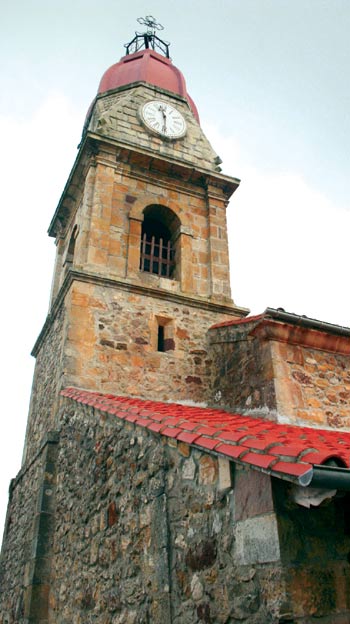 Iglesia de San Andrés, en Rumoroso.