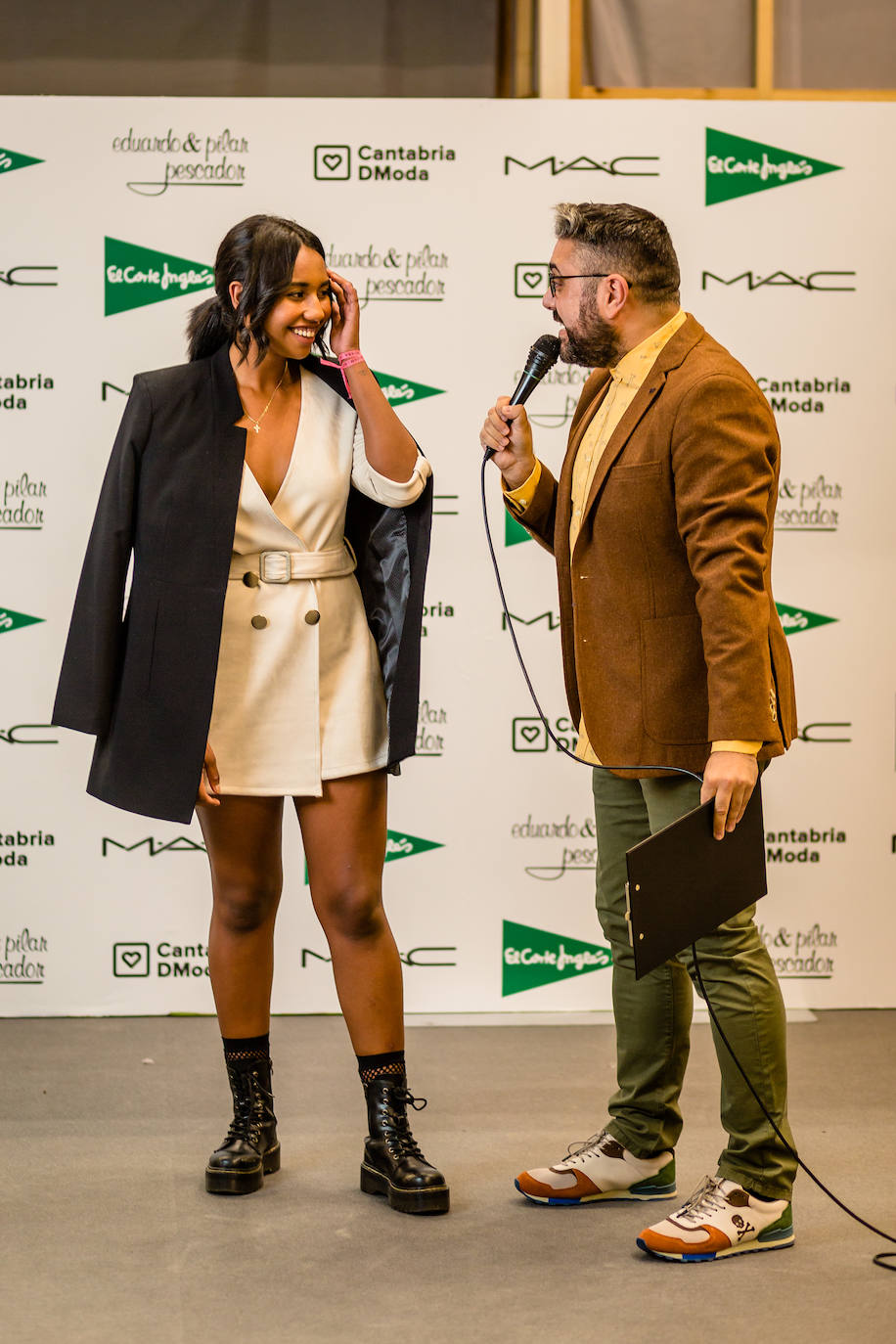 Ana Oliveira Rodrigues y Daniel Mesa Fernández ganaron la segunda edición del casting 'Modelo por un día' de El Corte Inglés y Cantabria DModa