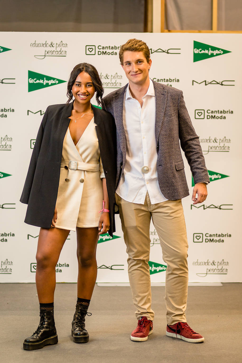 Ana Oliveira Rodrigues y Daniel Mesa Fernández ganaron la segunda edición del casting 'Modelo por un día' de El Corte Inglés y Cantabria DModa