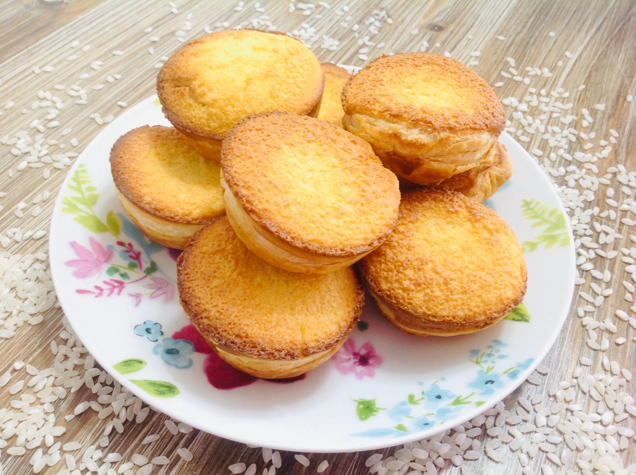 PASTELES DE ARROZ. Resultado final, ¡listos para degustar!