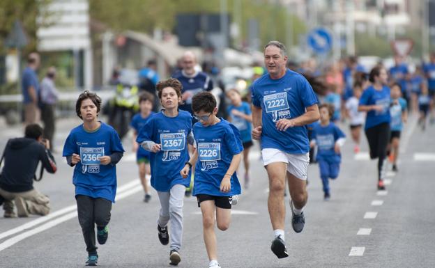 Galería. La carrera de 2 kilómetros. 