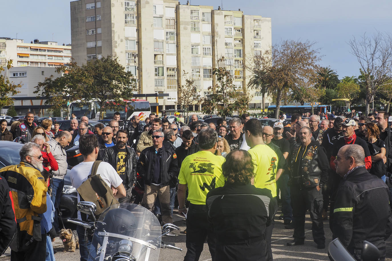 Fotos: La congregación de motoristas en Santander