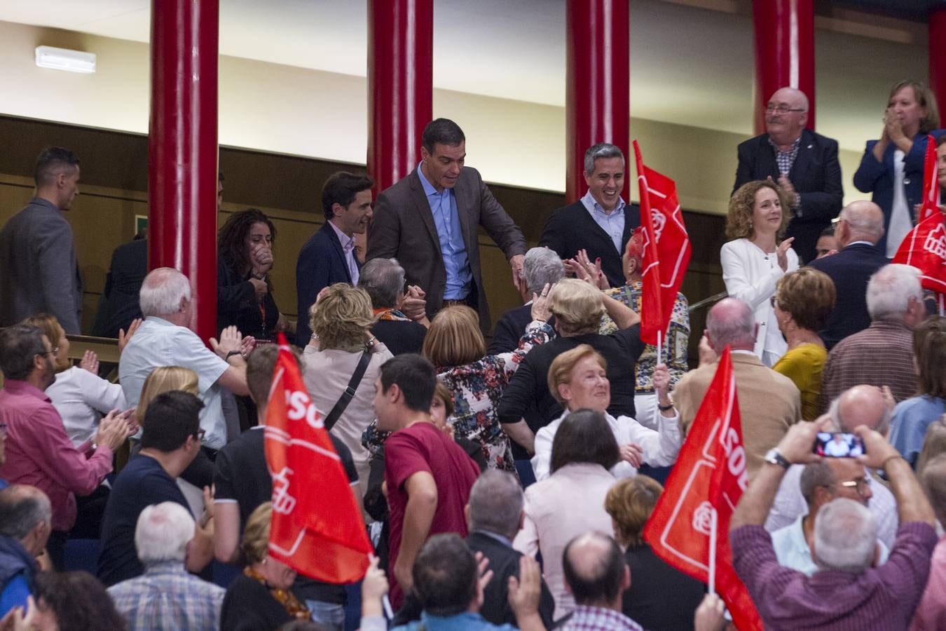 Fotos: Sánchez llena el Palacio