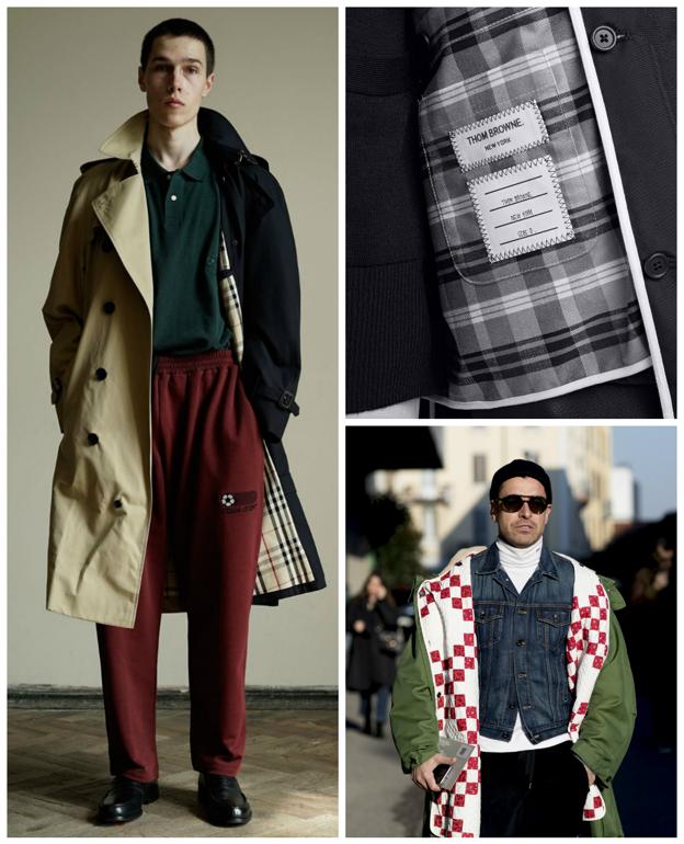 Estilismo de Burberry x Gosha Rubchinskiy, diseño de Thom Brownie y 'street style' visto en Milán.