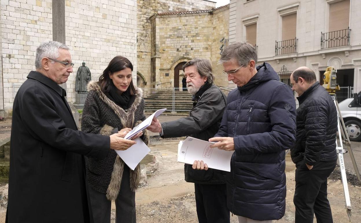 Las obras de remodelación de la plaza Eguino y Trecu estarán finalizadas en seis meses