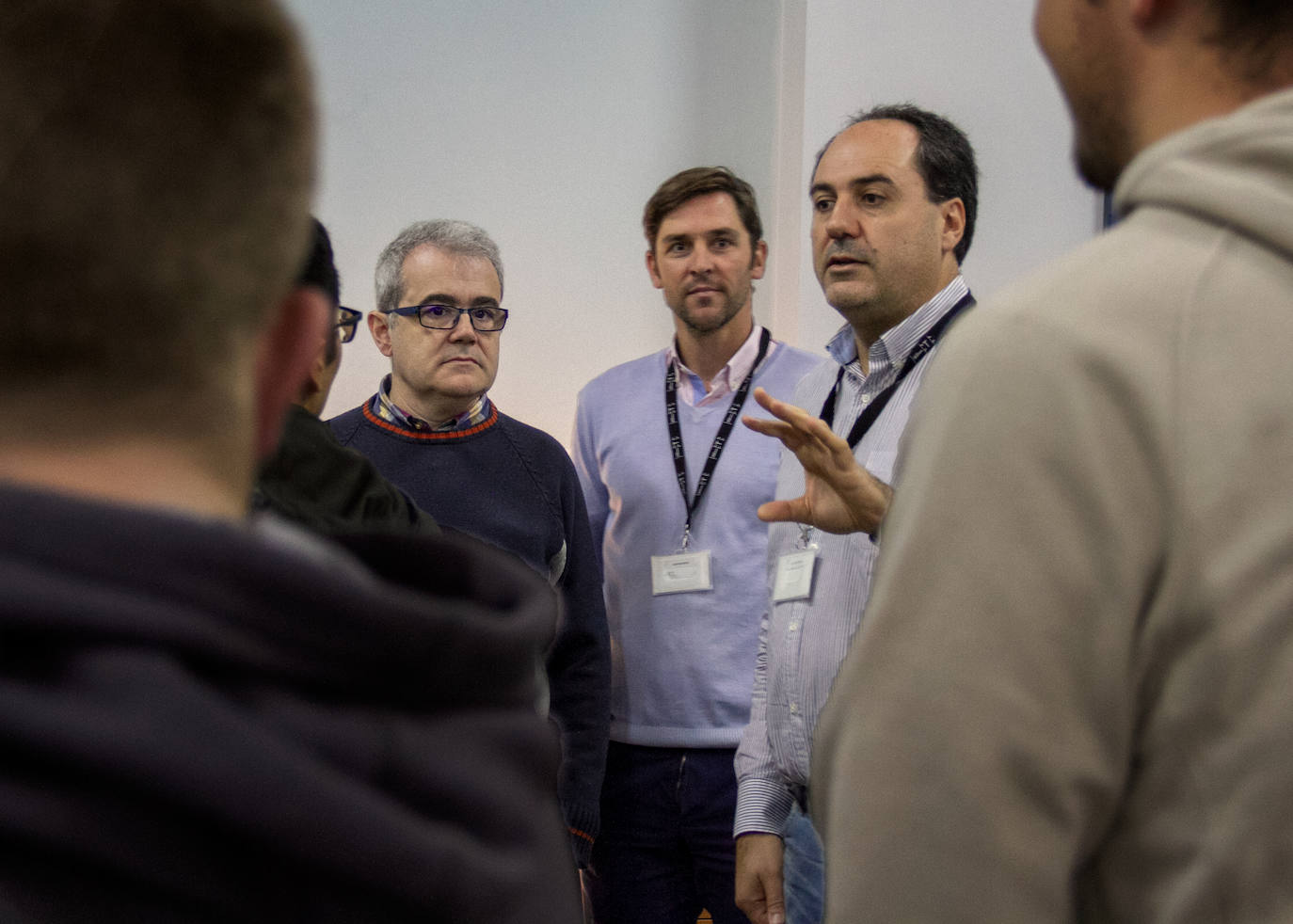 Fotos: Visita de IES Cantabria a Centro Tecnológico CTC, su mentor de STARTinnova