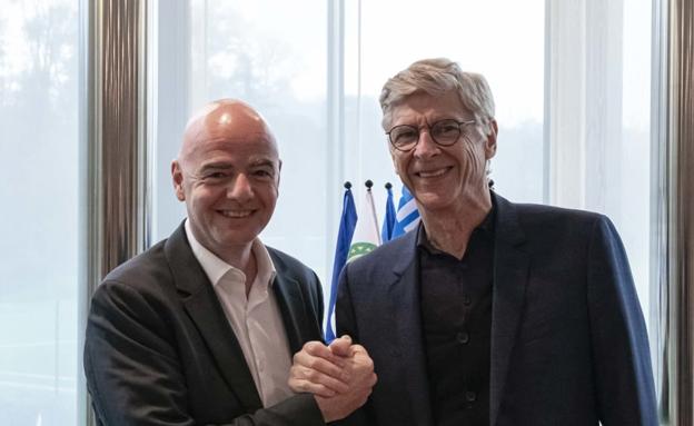 Wenger, director de desarrollo del fútbol mundial de la FIFA