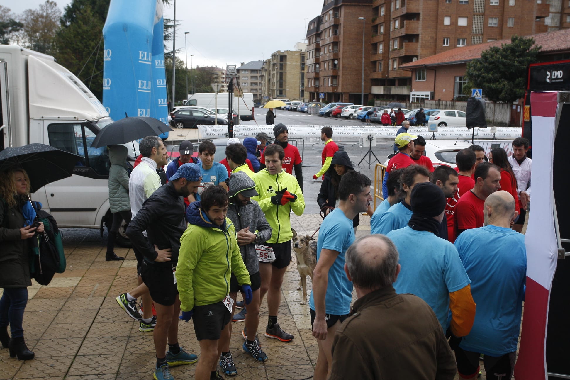 Torrelavega acoge la primera edición de la Carrera de las Empresas que organiza El Diario Montañés.
