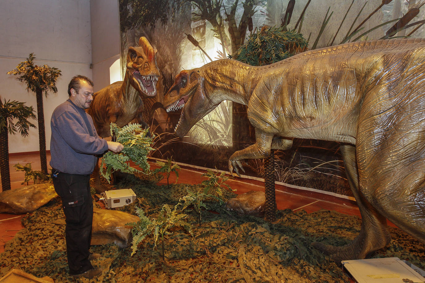 La exposición es un viaje al pasado que permitirá descubrir increíbles esqueletos, aterradores depredadores carnívoros y grandes herbívoros pacíficos