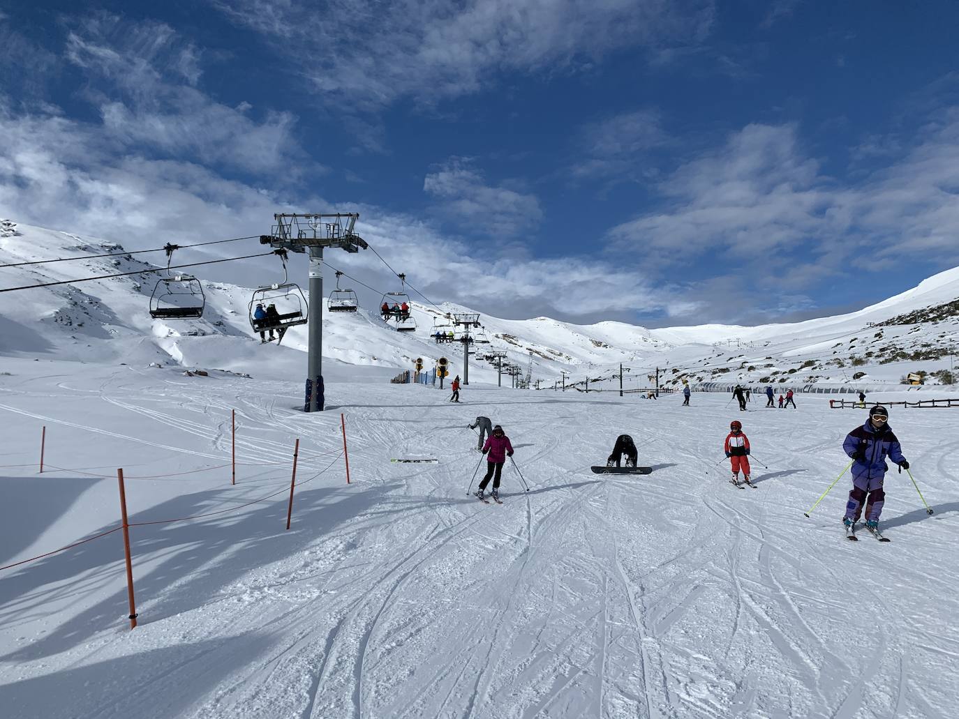 Fotos: Alto Campoo, a pleno rendimiento