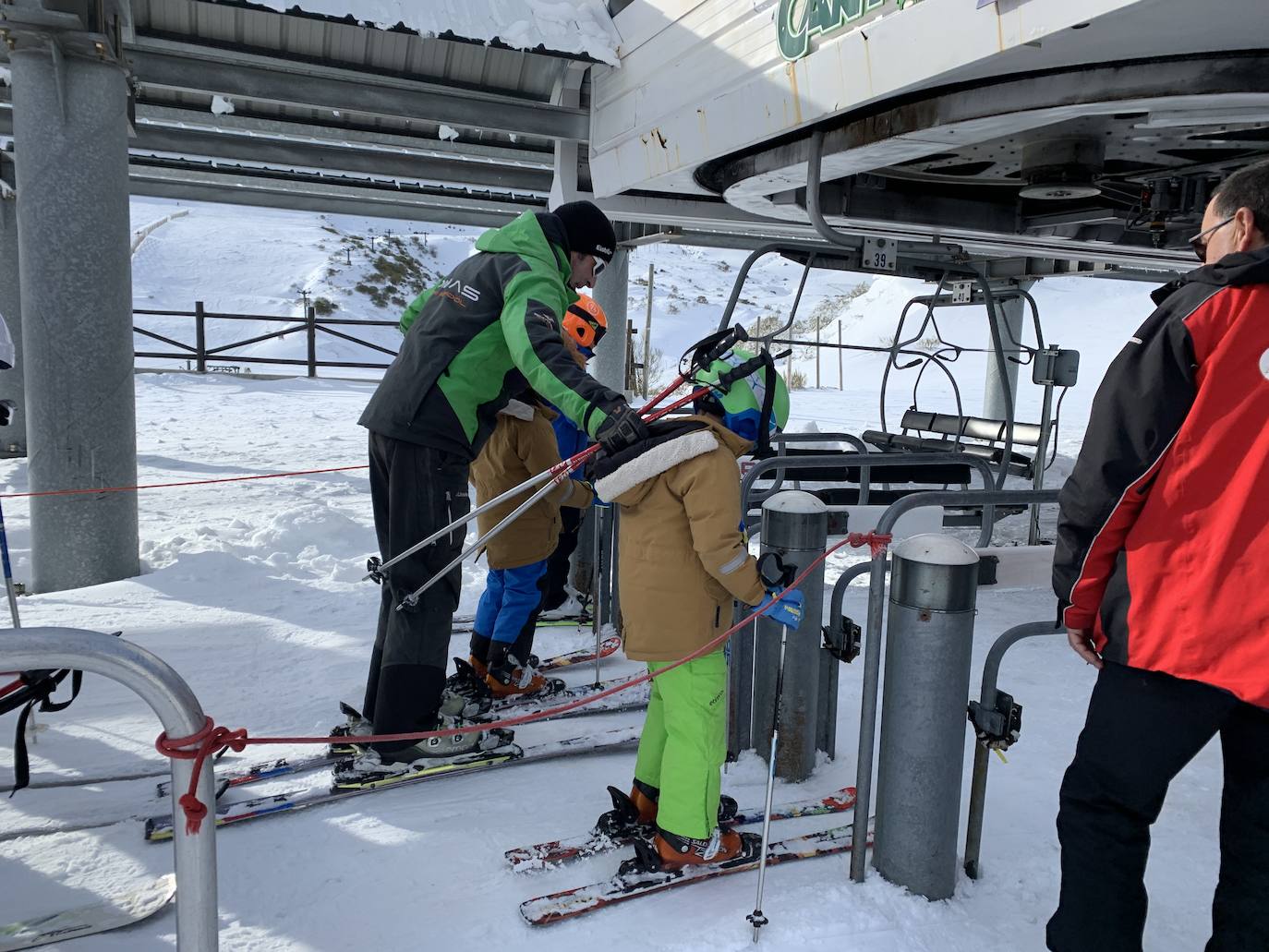 Fotos: Alto Campoo, a pleno rendimiento