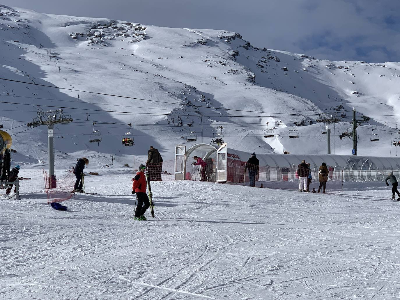 Fotos: Alto Campoo, a pleno rendimiento