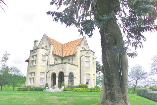 Casa de Amparo Rial, en el barrio de Peñas Blancas.