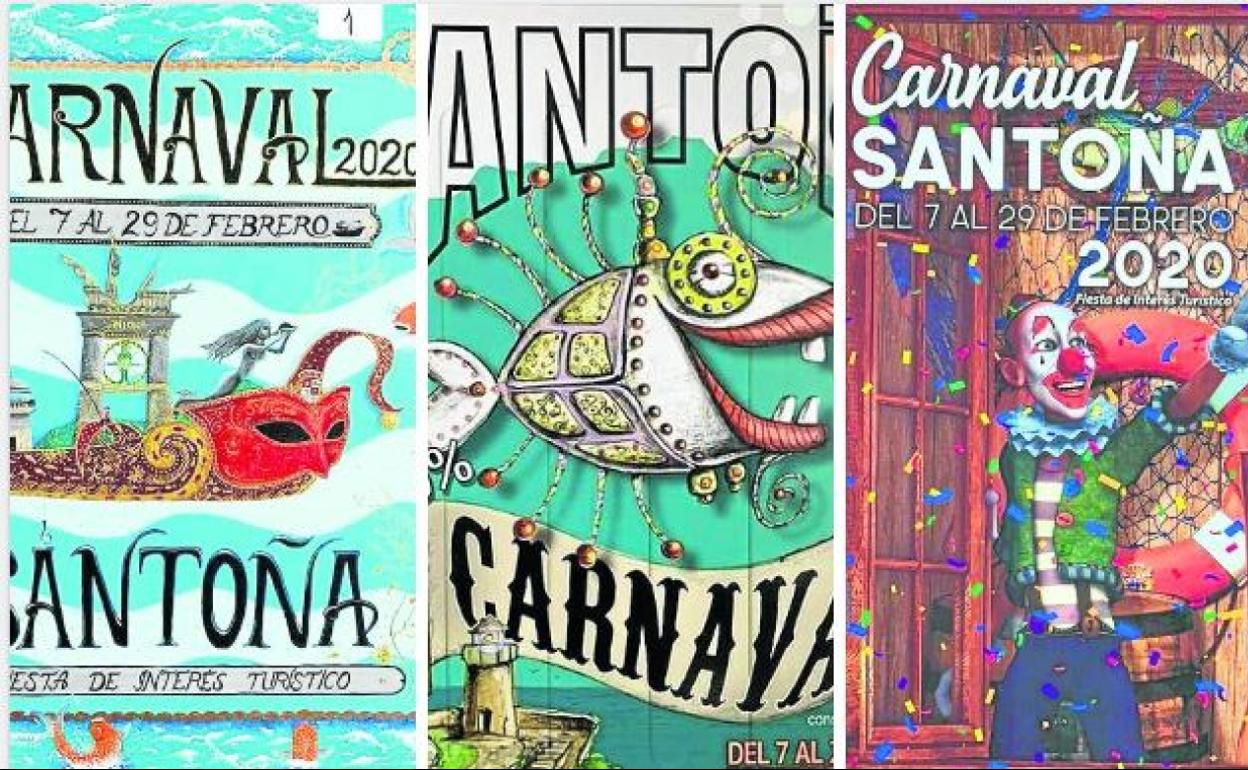 La elección del cartel del carnaval de Santoña, en manos del público 