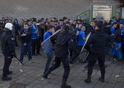 Imagen secundaria 1 - El Racing-Oviedo del próximo 21 de diciembre, declarado partido de alto riesgo