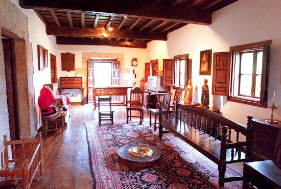 Interior del Museo Etnográfico de Cantabria, en Muriedas.