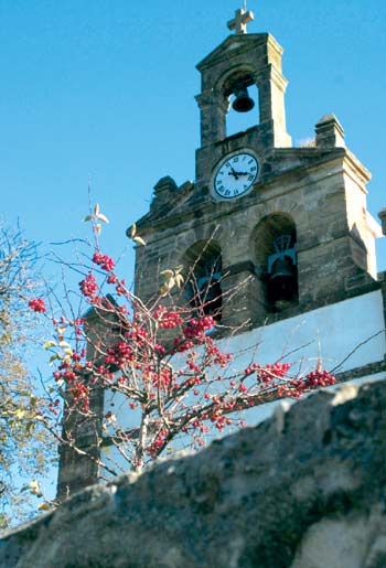 Iglesia de San Juan Bautista, en Villanueva.