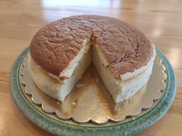 Deliciosa tarta de estilo japonés, ahora a elaborarla en casa.