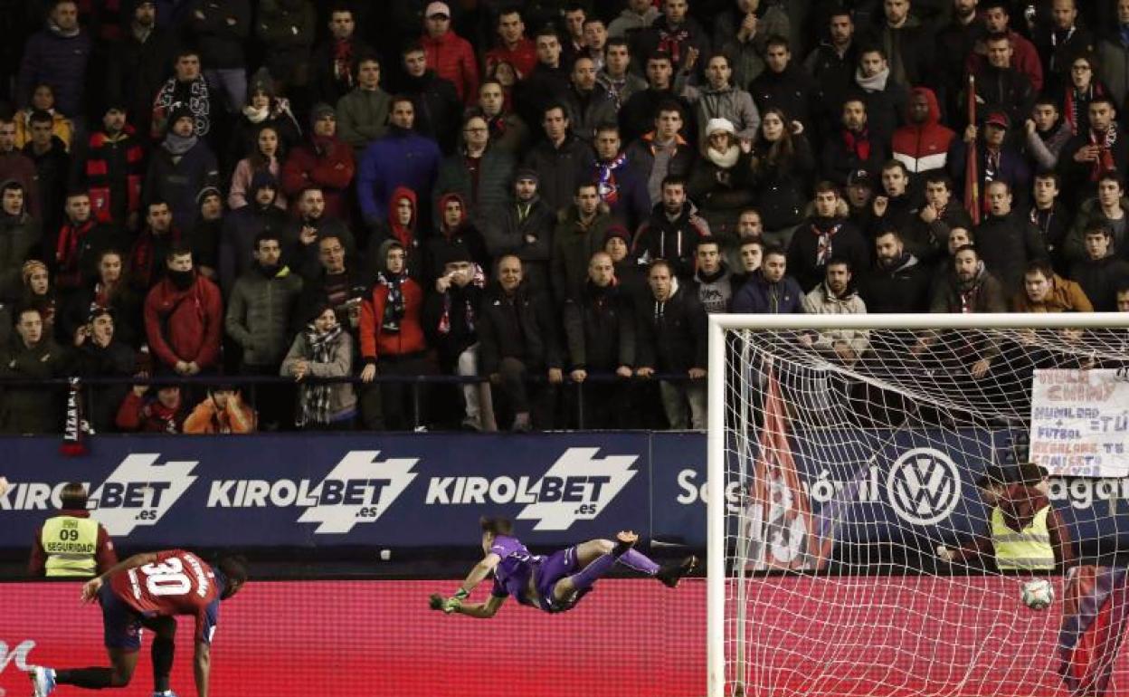 Momento del gol marcado por Munir.