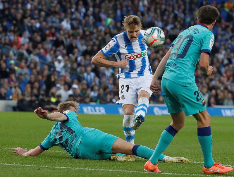 Fotos: Las mejores imágenes del Real Sociedad-Barcelona