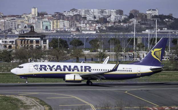 El avión ha despegada a las 6.45 de Barcelona para ajustar su horario. 