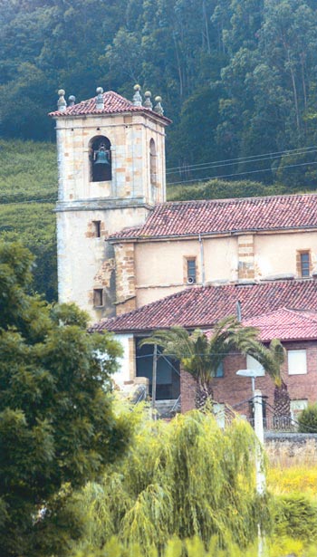 Iglesia parroquial de San Miguel de Meruelo.