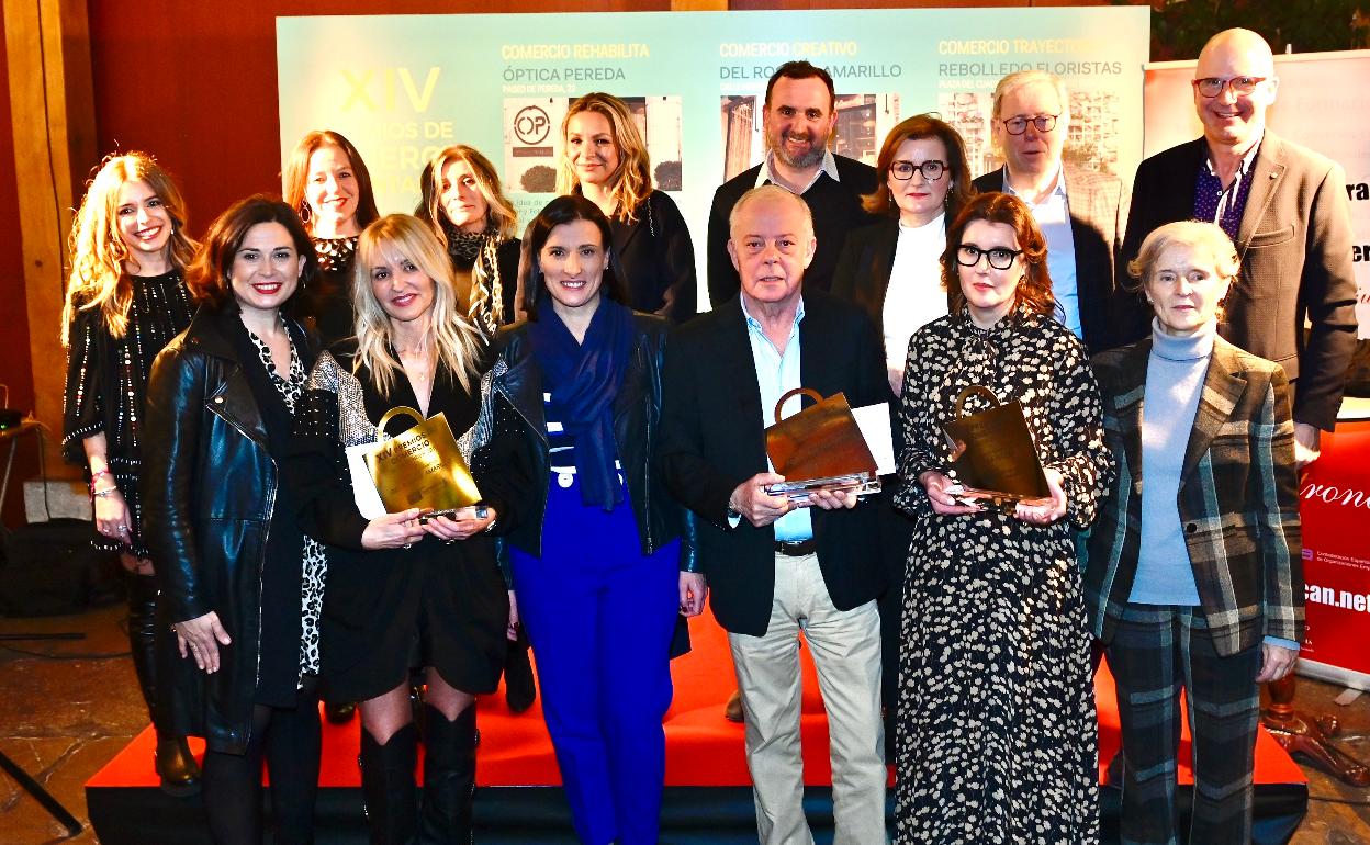 Óptica Pereda, Del Rosa al Amarillo y Rebolledo, Premios Comercio Santander