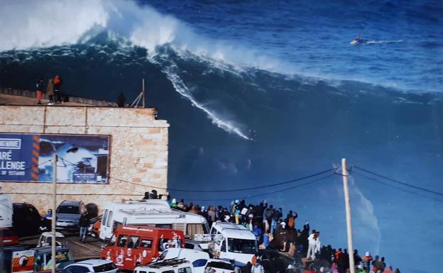 La ola XXL de Nazaré.