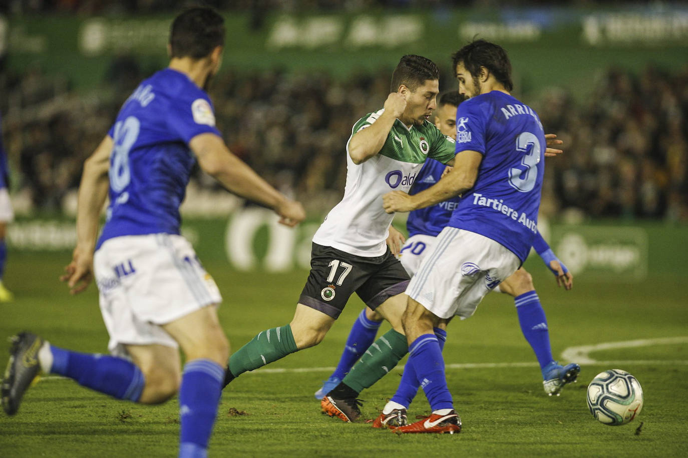 Fotos: Los momentos del Racing-Oviedo