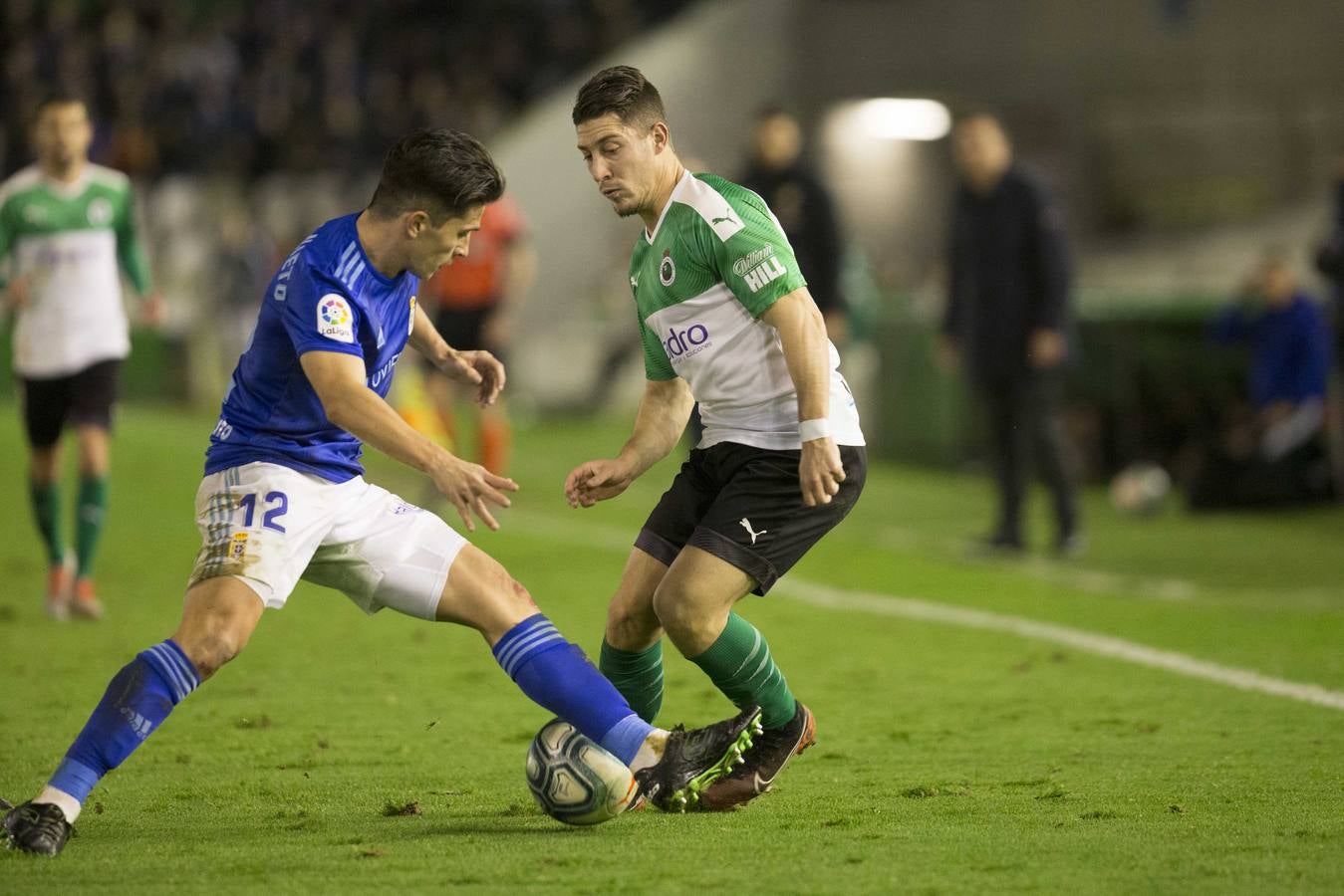 Fotos: Los momentos del Racing-Oviedo