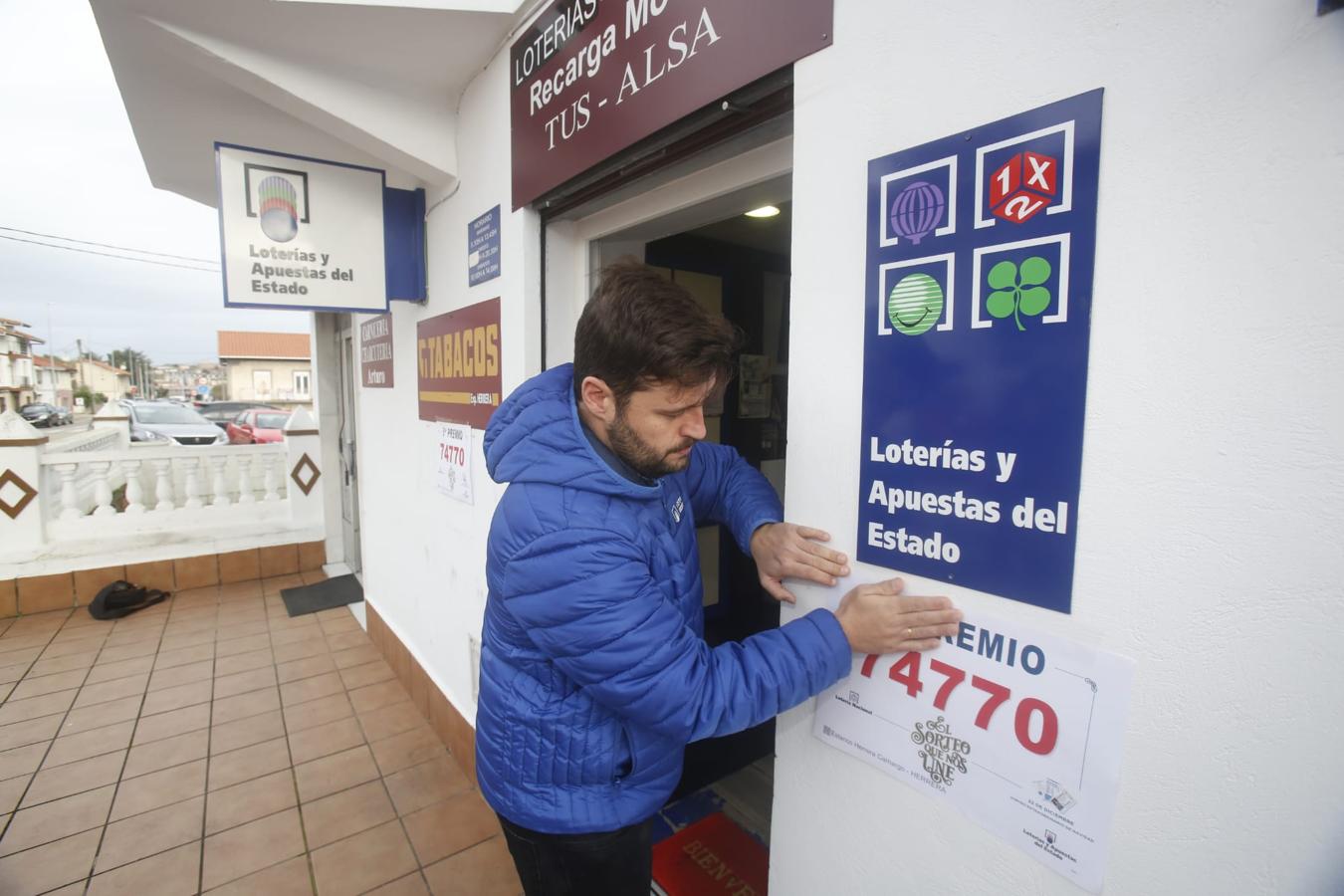 Un décimo del quinto premio se ha vendido en Herrera de Camargo.