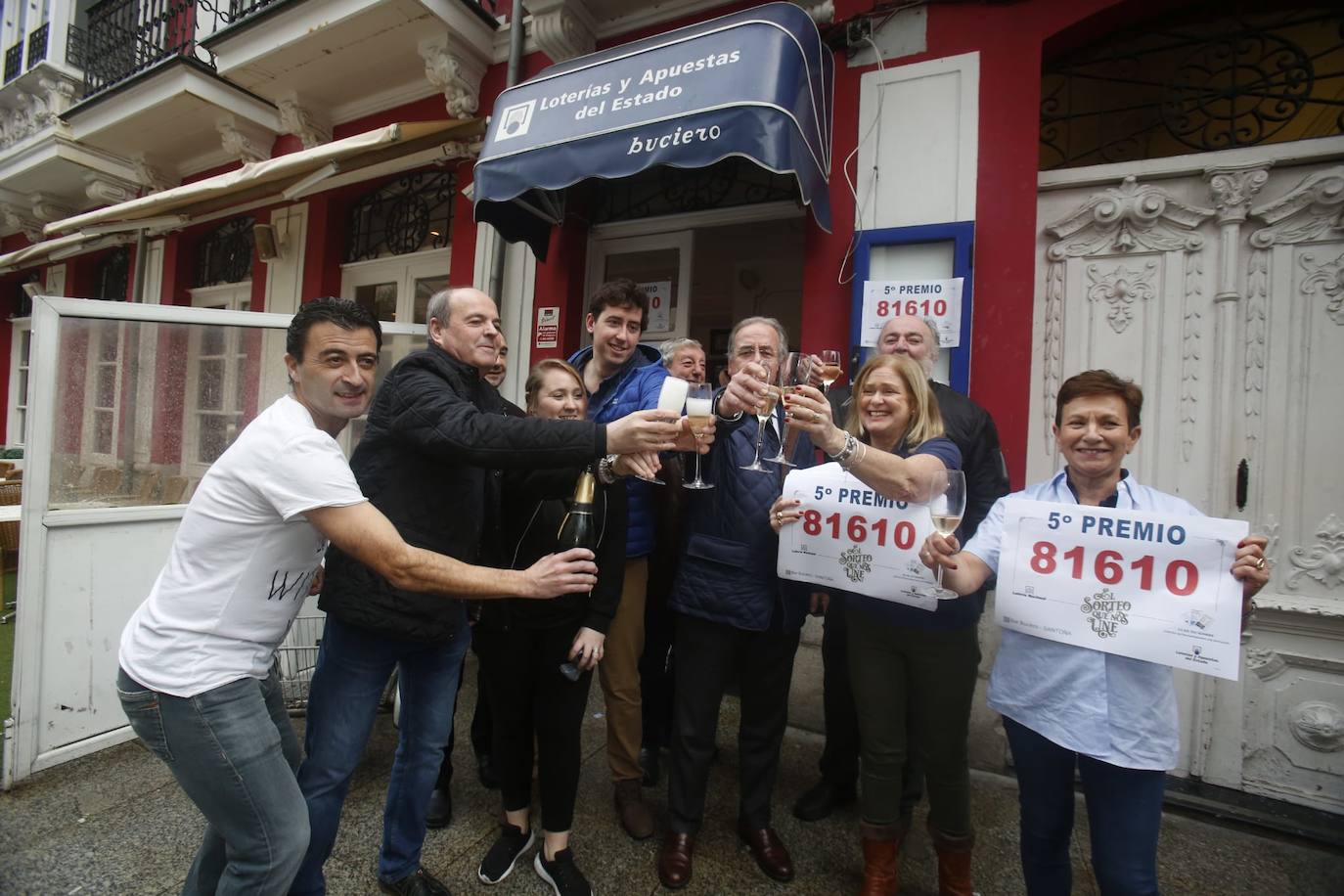 El Gordo y el Segundo evitan Cantabria, donde solo ha caído un décimo del Tercero y, otros cuatro décimos de dos quintos premios en Suances, Santoña y Herrera de Camargo