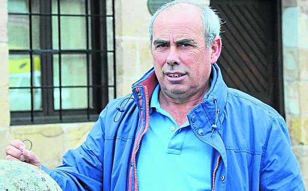 Miguel Ángel Prieto, alcalde de Saro. :