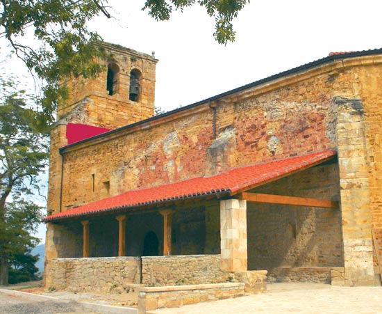 Imagen secundaria 1 - Iglesia de San Martín, en Cereceda. Iglesia de San Sebastián, en Ojébar. Parroquia de San Andrés, en Rasines.