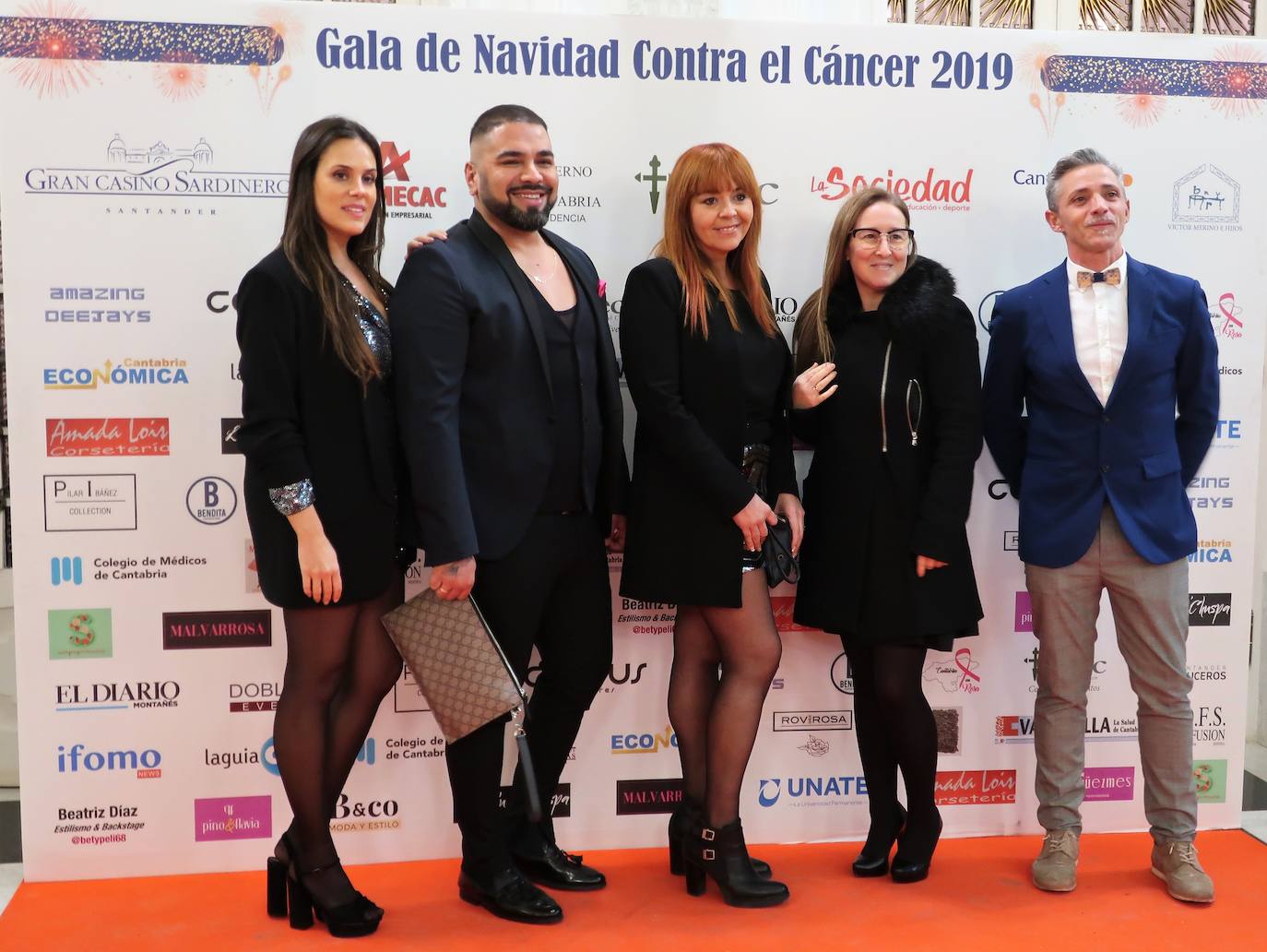 Bea García, Chuspa Eder, Pili Colmenero, Judith Cano y Andrés Arribas.