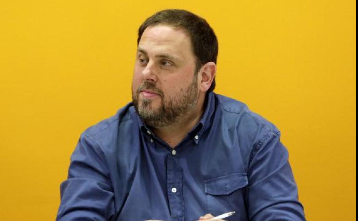 El presidente de Esquerra Republicana, Oriol Junqueras, en una foto de archivo.