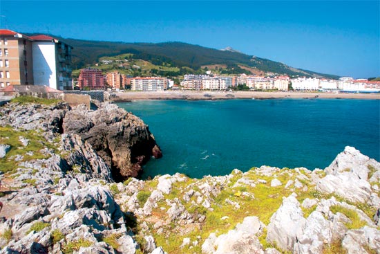 Playa de Ostende, en Castro Urdiales.