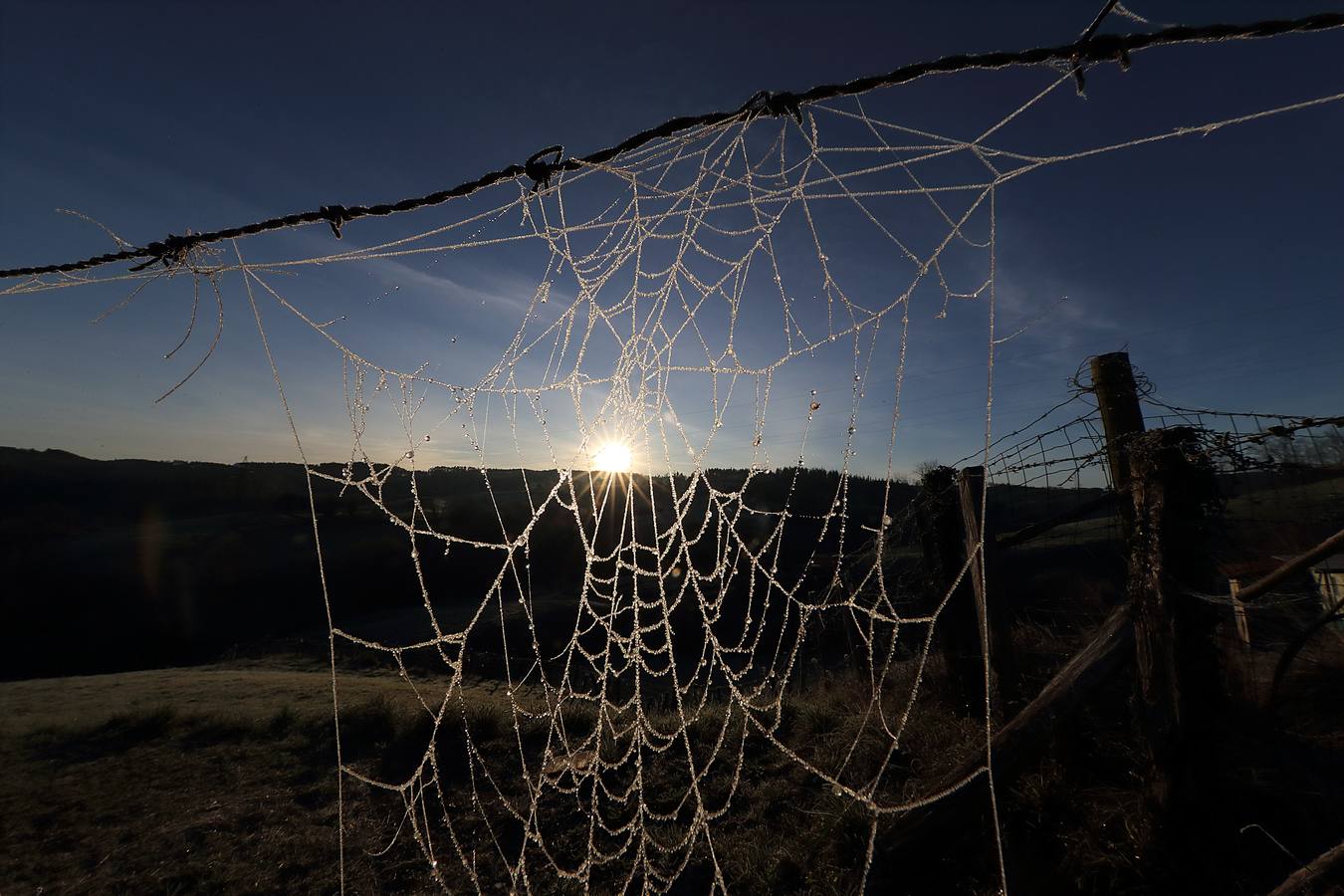 Fotos: Las heladas montañas de Udías