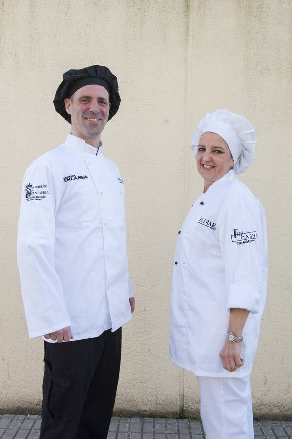 Vicente Alonso y Ana Mª Castro, Chef y Chef Repostero Cantabria 2019