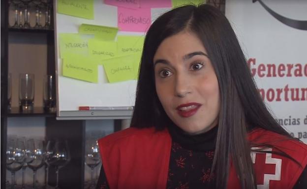 Raquel Sánchez, técnica de empleo en Cruz Roja.