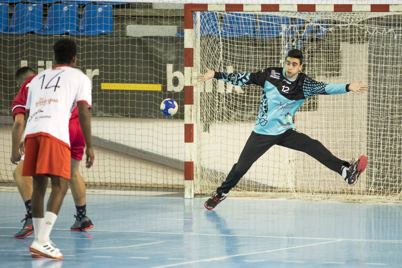 Partido entre la selección cántabra cadete masculina y la de Murcia