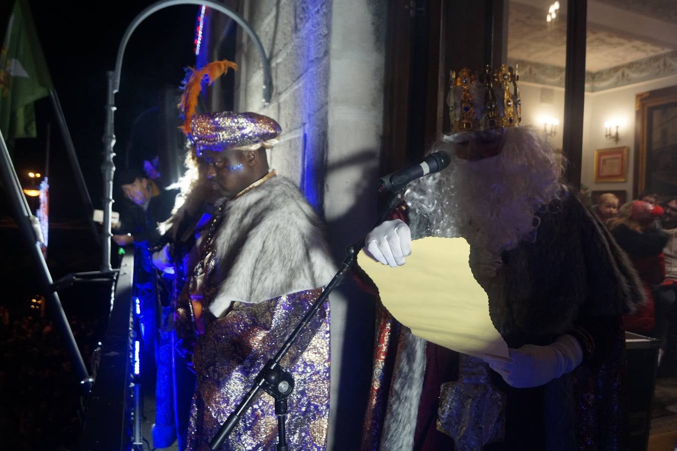 Los Reyes magos en Castro