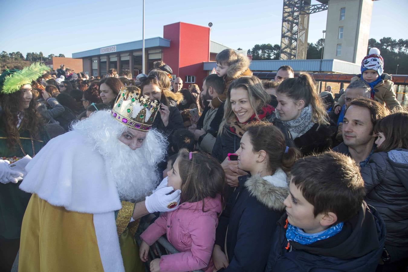 Los Reyes Magos llegan a Camargo.